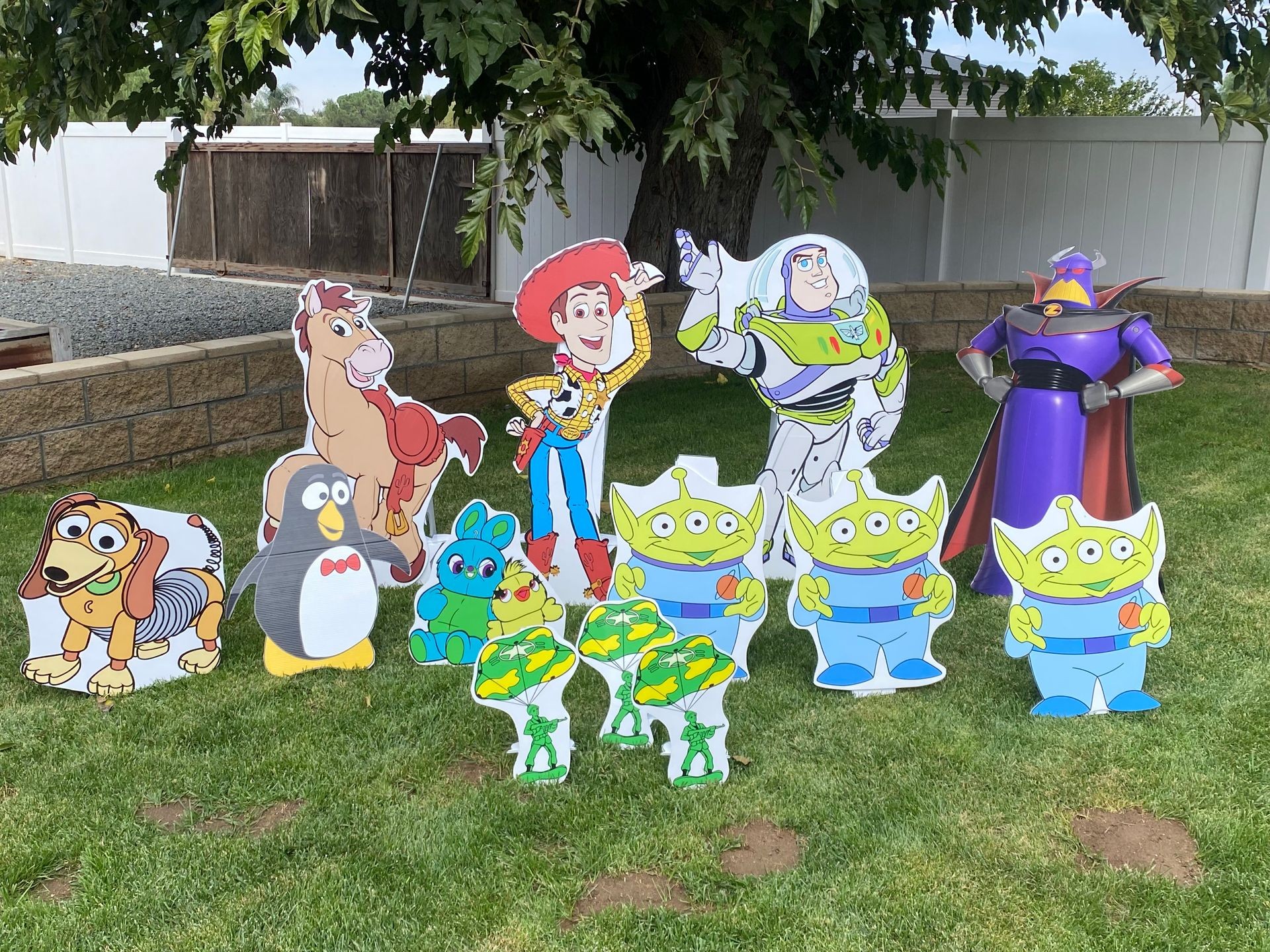 Classic Toy Story Character Cutouts